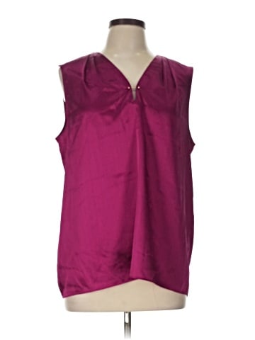 Anne Klein Sleeveless Blouse (view 1)