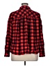 ee:some 100% Rayon Checkered-gingham Red Long Sleeve Button-Down Shirt Size XL - photo 2