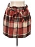 Shein Curve Plaid Brown Casual Skirt Size 18 Plus (3) - photo 1