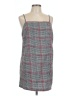 ASOS Plaid Blue Casual Dress Size 10 - photo 1