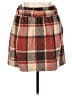 Shein Curve Plaid Brown Casual Skirt Size 18 Plus (3) - photo 2