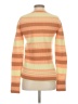 Sies Marjan 100% Wool Stripes Orange Pink Wool Pullover Sweater Size XS - photo 2