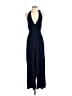 Lulus 100% Polyester Solid Blue Jumpsuit Size S - photo 1