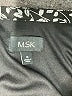 MSK 100% Polyester Polka Dots Black Casual Dress Size 10 - photo 7