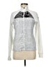 Brooks 100% Polyester Graphic White Track Jacket Size M - photo 1