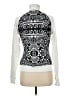Brooks 100% Polyester Graphic White Track Jacket Size M - photo 2