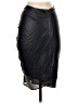 See By Chloé 100% Polyester Solid Black Formal Skirt Size 2 - photo 2