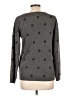 Absolutely Creative Worldwide Polka Dots Gray Pullover Sweater Size L - photo 2