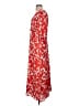 Rhode 100% Viscose Print Red Casual Dress Size 4 - photo 5