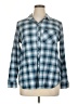 Eddie Bauer Plaid Blue Long Sleeve Button-Down Shirt Size XL - photo 1