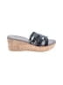 Sam Edelman Blue Black Wedges Size 11 - photo 1