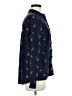 Tommy Hilfiger 100% Polyester Print Blue Long Sleeve Blouse Size M - photo 4