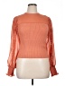 Sam Edelman 100% Polyester Orange Long Sleeve Turtleneck Size XL - photo 1