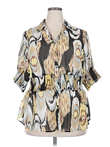 Avenue Short Sleeve Blouse (view 1)