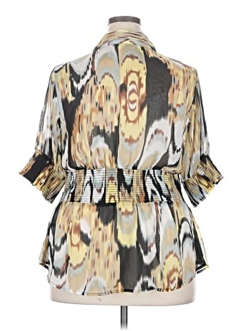 Avenue Short Sleeve Blouse (view 2)