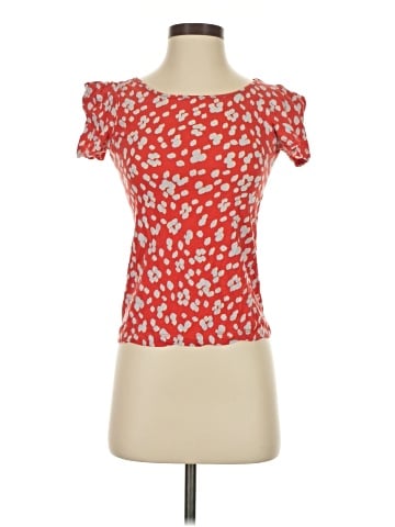 BCBGeneration Short Sleeve Top (view 1)