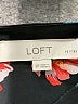 Ann Taylor LOFT 100% Polyester Floral Black Long Sleeve Blouse Size S (petite) - photo 7