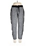 Hue Chevron-herringbone Gray Track Pants Size L - photo 1