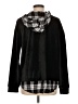 Hem & Thread 100% Rayon Black Long Sleeve Top Size M - photo 2