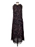 Sara Campbell 100% Polyester Paisley Black Casual Dress Size 6 - photo 2