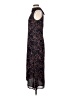 Sara Campbell 100% Polyester Paisley Black Casual Dress Size 6 - photo 5