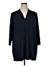 J.Jill Blue 3/4 Sleeve Top Size XL - photo 1