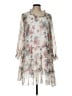 Assorted Brands Floral Gray Cocktail Dress Size L (estimated) - photo 1