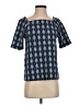 Ann Taylor LOFT Blue Short Sleeve Blouse Size XS - photo 1