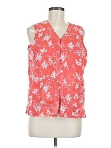 Liz Claiborne Sleeveless Blouse (view 1)