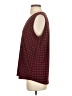Anne Klein Burgundy Sleeveless Blouse Size S - photo 5