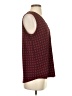 Anne Klein Burgundy Sleeveless Blouse Size S - photo 4