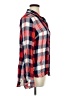 Como Vintage 100% Rayon Plaid Red Long Sleeve Button-Down Shirt Size XL - photo 4