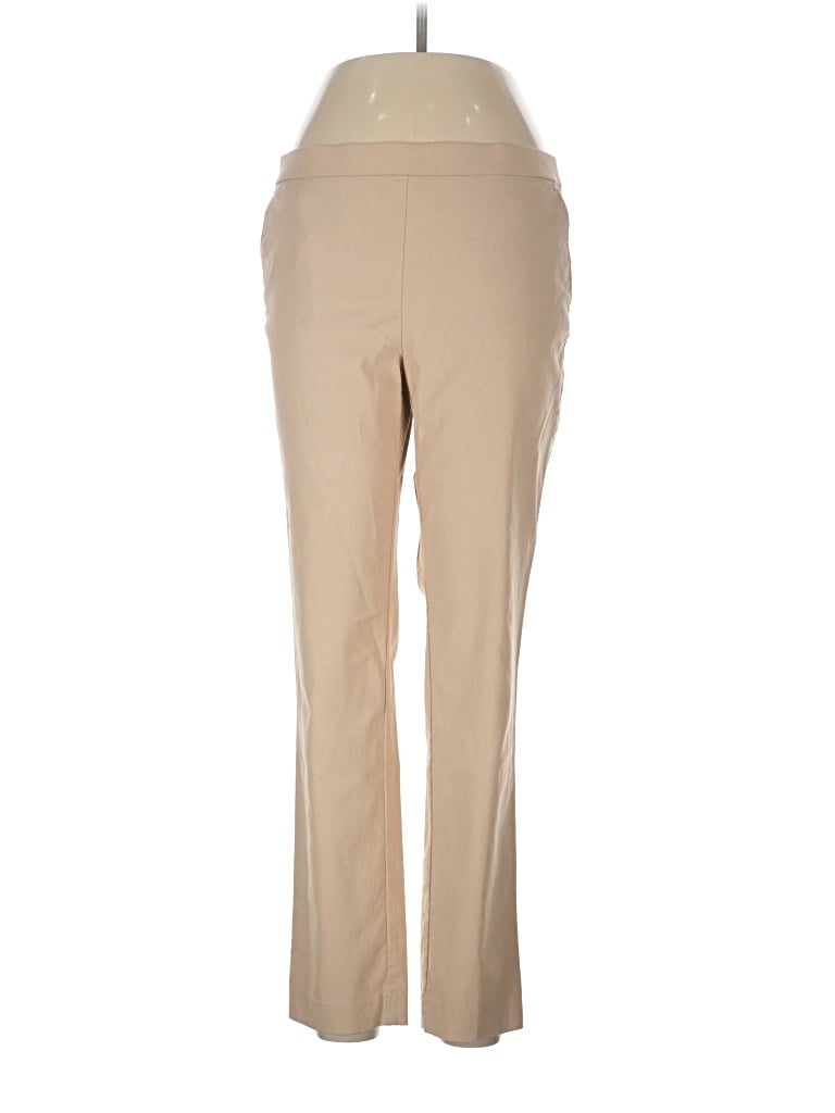 Pre-owned Anne Klein Dress Pants In Tan