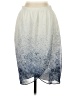 Under Skies 100% Polyester Print Blue Casual Skirt Size S - photo 1