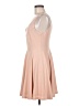 Lulus Solid Tan Cocktail Dress Size M - photo 5