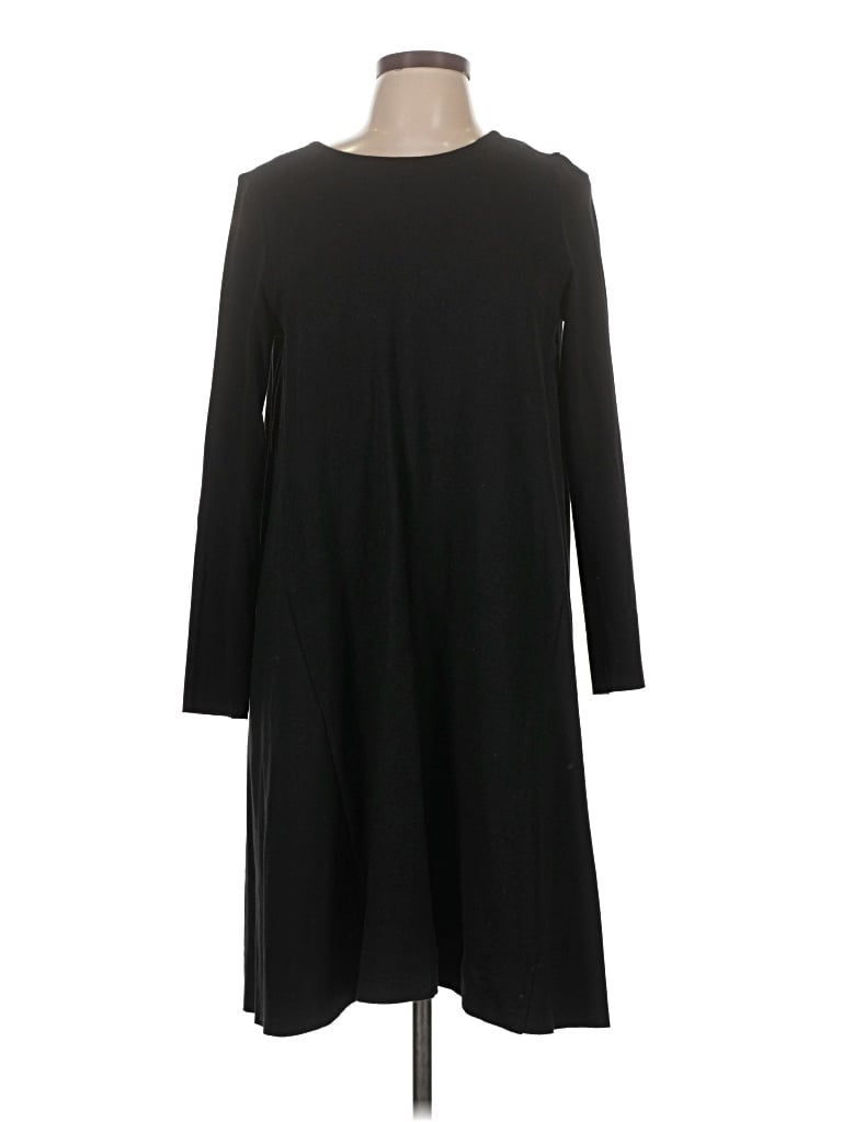 Pre-owned Cos Long Sleeve Top Black Boatneck Tops