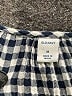 Old Navy Houndstooth Gray Blue Long Sleeve Blouse Size M - photo 7