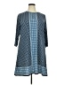 Max Studio Argyle Blue Casual Dress Size 2X - photo 1