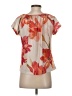 Unbranded Orange Short Sleeve Blouse Size S - photo 2