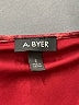 A. Byer Burgundy 3/4 Sleeve Blouse Size S - photo 7