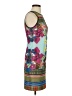 Clover Canyon Graphic Multi Color Teal Cocktail Dress Size XS - photo 4