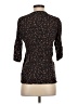 Easel 100% Viscose Black 3/4 Sleeve Blouse Size S - photo 2