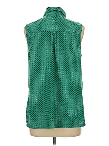 Banana Republic Factory Store Sleeveless Button-Down Shirt (view 2)