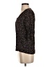 Easel 100% Viscose Black 3/4 Sleeve Blouse Size S - photo 5