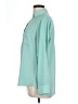 Express 100% Polyester Teal Long Sleeve Blouse Size L - photo 5