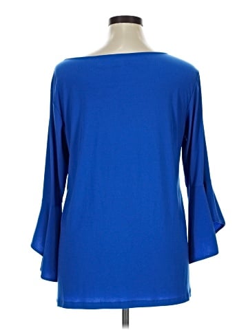 Women With Control 3/4 Sleeve Top (view 2)