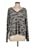 Lucky Brand Gray Long Sleeve Top Size L - photo 1