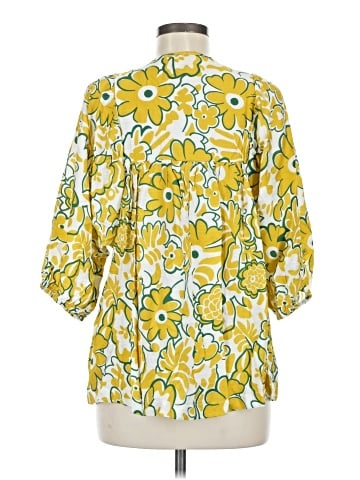 Umgee 3/4 Sleeve Blouse (view 2)