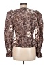 Ulla Johnson 100% Cotton Brown Long Sleeve Blouse Size 6 - photo 2