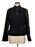 Black Label by Chico's Graphic Black Jacket Size Med (1) - photo 1